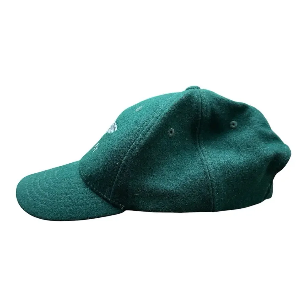 VTG Bentley Motors Green Wool Baseball Cap Hat Adjustable Strapback OSFA Rare